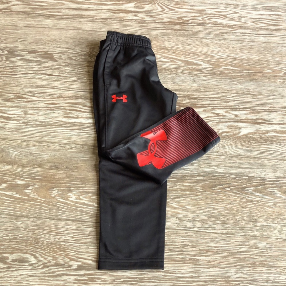Under Armor- Boys Big Logo Tapered Sweatpants
